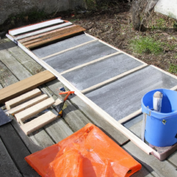 Terrasse en Béton Matricé : Aspect Pierre ou Bois pour une Touche Naturelle Gros-Morne